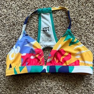 JOYLAB HALTER BIKINI TOP - MEDIUM